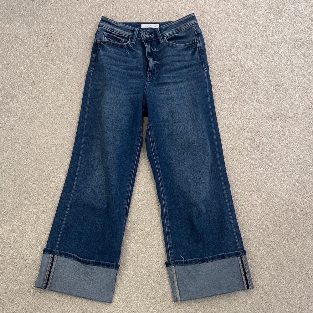 Flying Monkey Dark Blue Flare Jeans